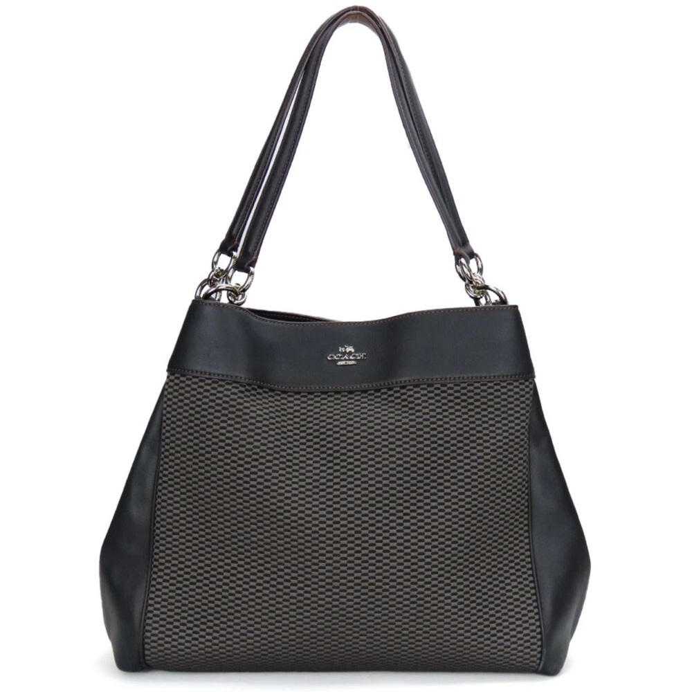 COACH Lexy Jacquard Legacy Shoulder Bag